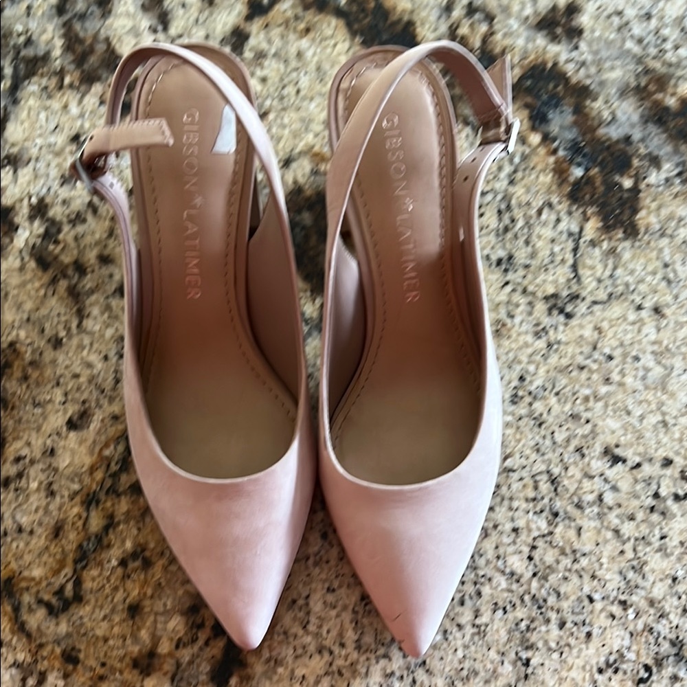 Gibson Latimer Women's Pink Slingback Heels